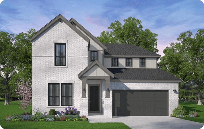 Brookfield Residential model home at Midline