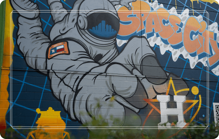 NASA Space Center near Midline Community in Houston, TX