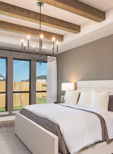 Perry Homes at Midline model home in Webster, Texas