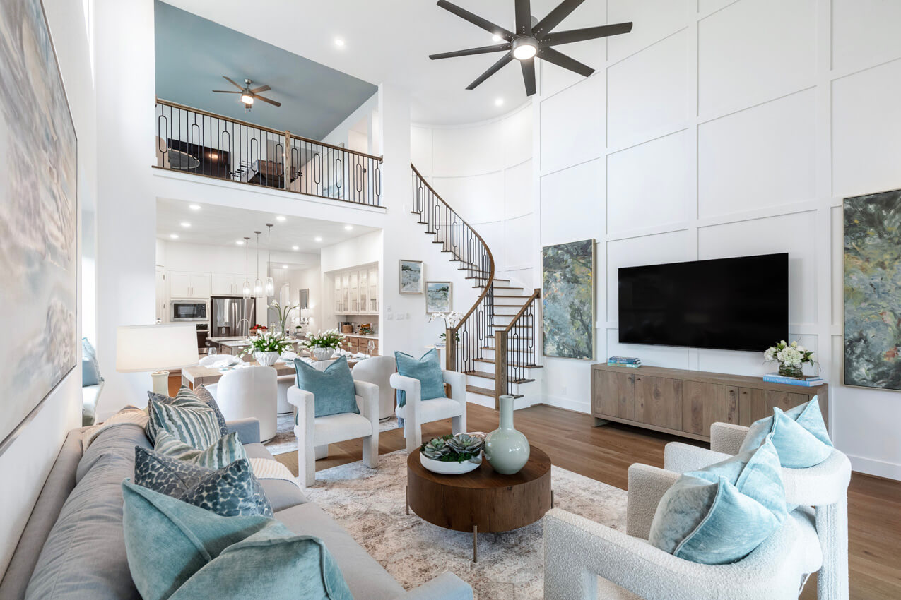 Highland Homes model home