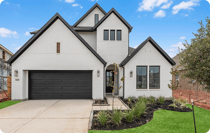 Brookfield Residential model home | Midline Community in Houston, TX