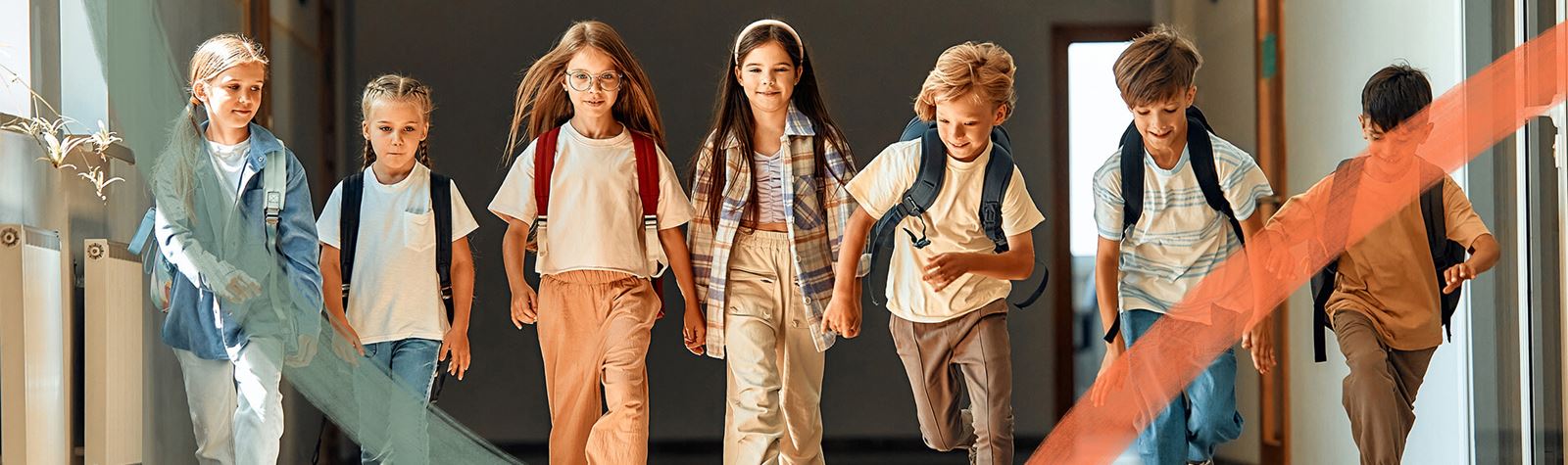 Students walking in School | Midline community near Houston, Texas