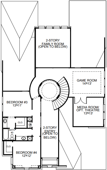 Second Floor- 3299 W