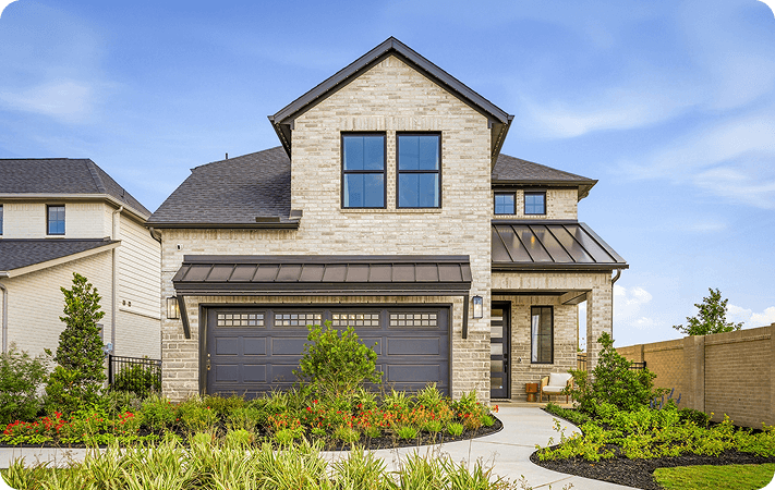 Model Home by Brookfield Residential Homebuilder at Midline in Webster, TX