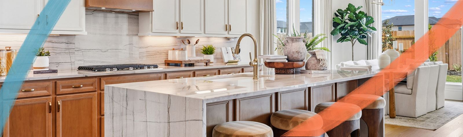 Model Home by Brookfield Residential Homebuilder at Midline in Webster, TX