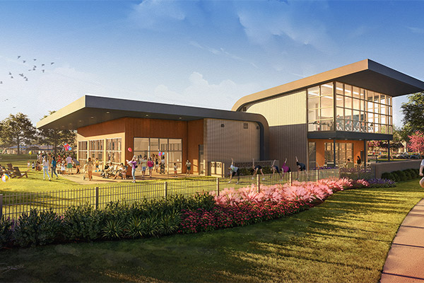 Midline Club Amenity Rendering