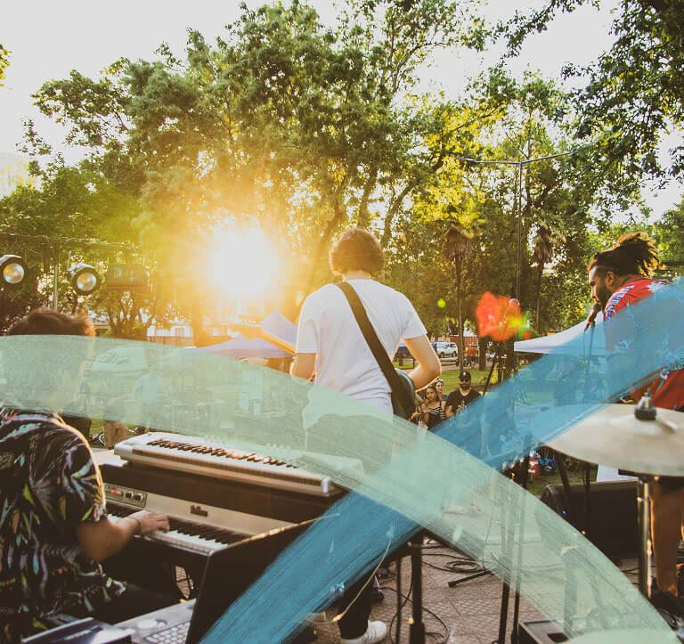 Concert event at Midline Community near Houston, Texas