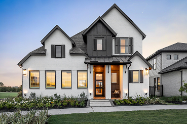 Highland Homes exterior home | Midline Community in Houston, TX
